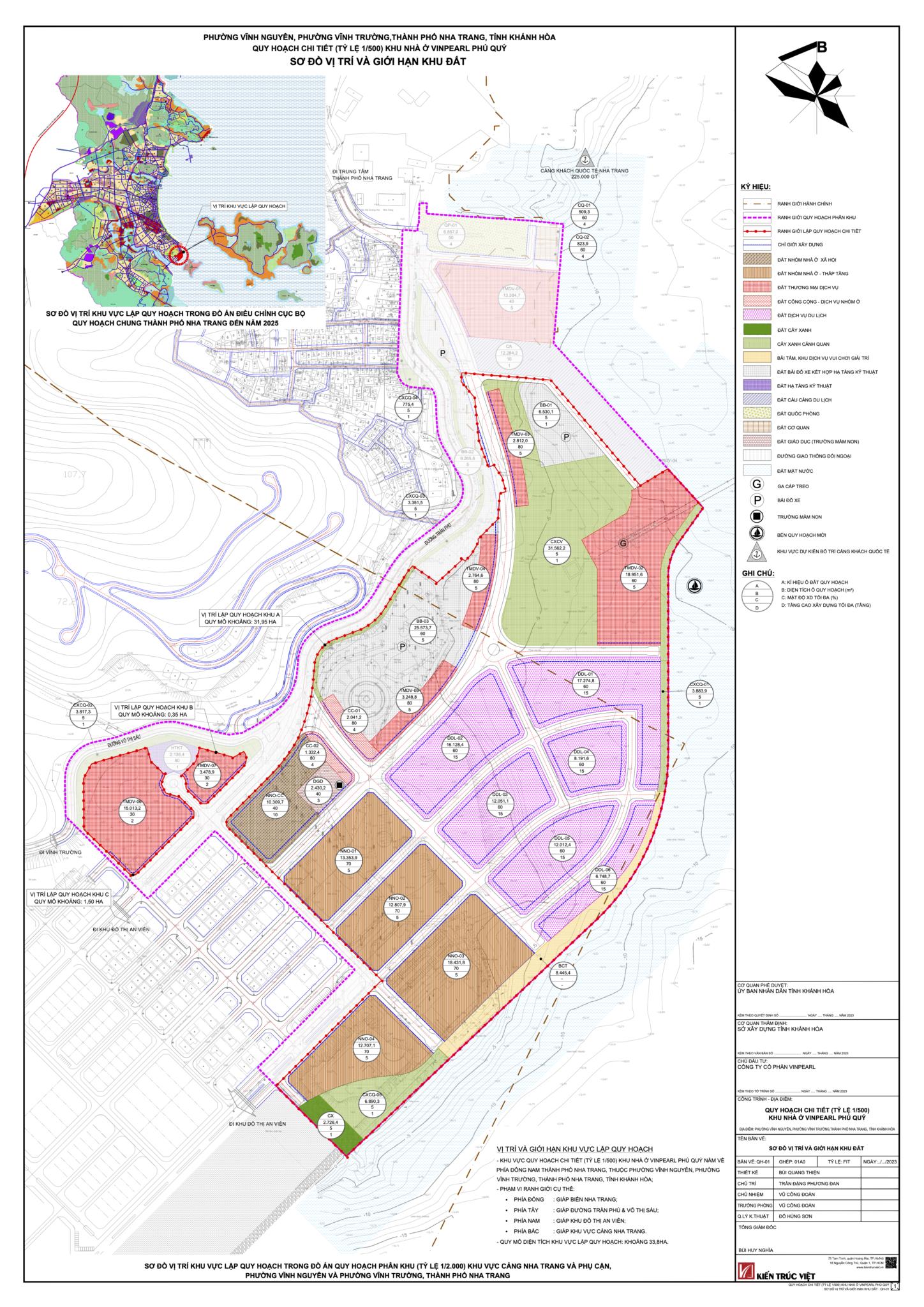 Quy hoạch Tổng Thể Vinpearl Phú Quý